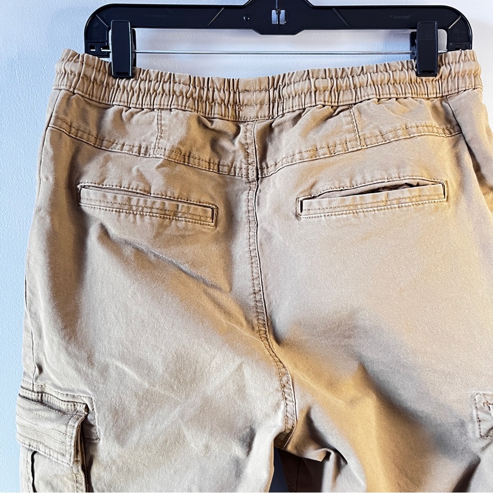 Denim Co. Dark Kaki Cuffed Cargo Men's Size Medium - Picture 9 of 14